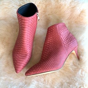 Catherine Malandrino Juanita kitten heel snake